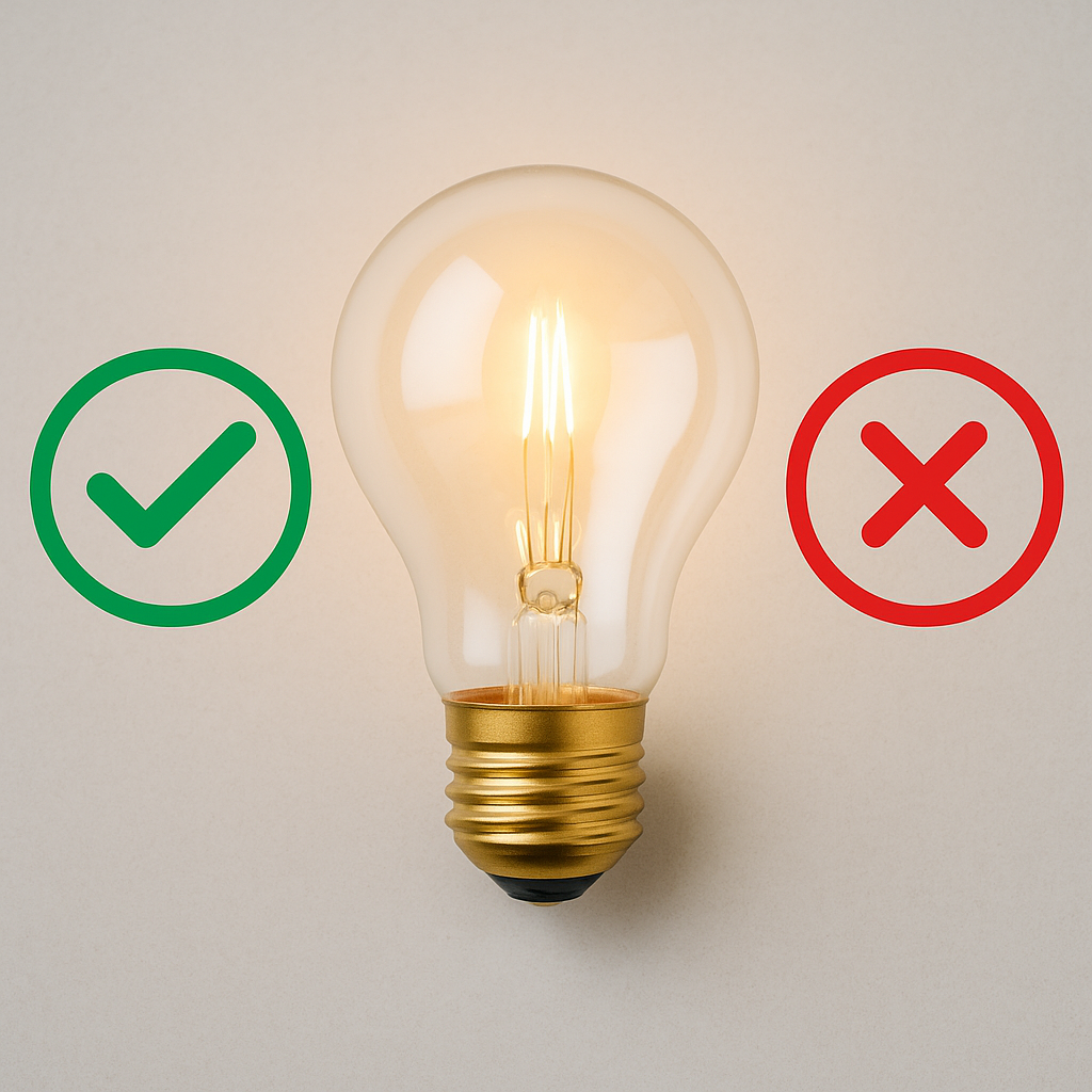 Stromsparmythen entlarvt – was funktioniert und was nicht