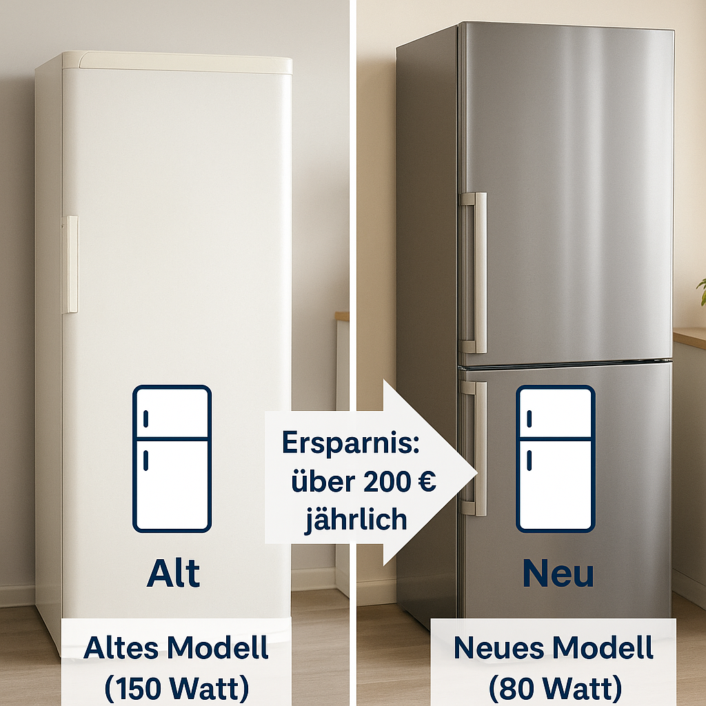 kühlschrank stromkosten alt vs neu